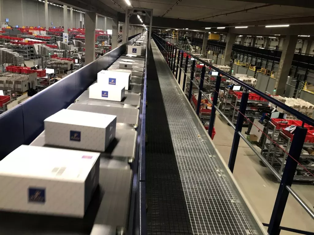 Distribučné centrum Tchibo v Chebe