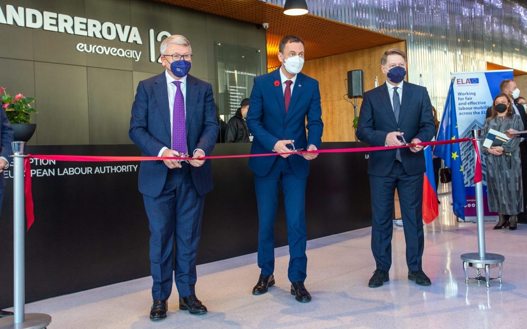 V Bratislave oficiálne otvorili sídlo Európskeho orgánu práce