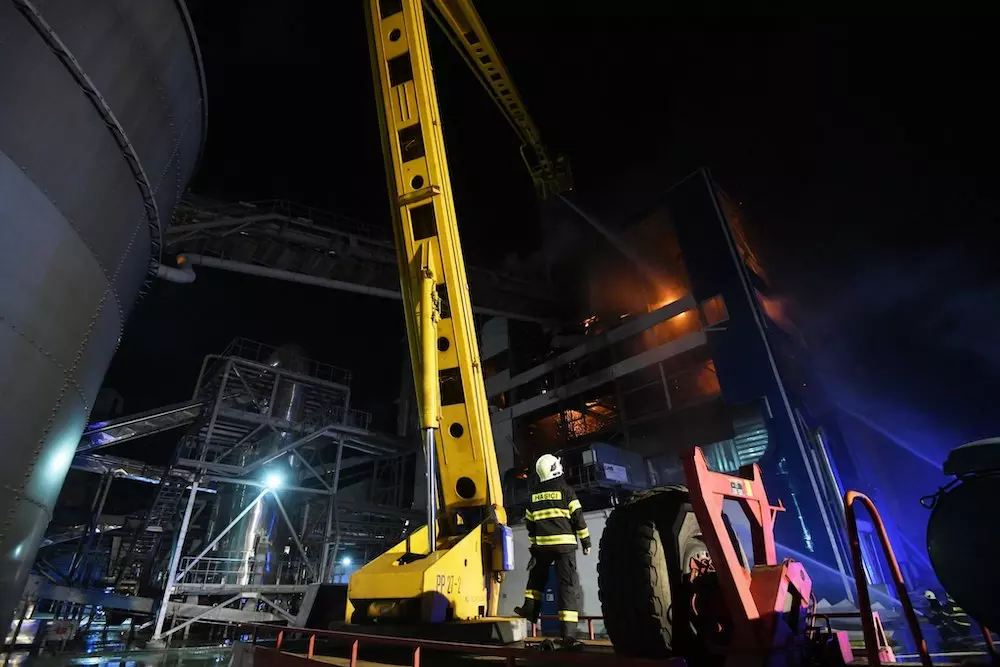 Požiar v Malackách