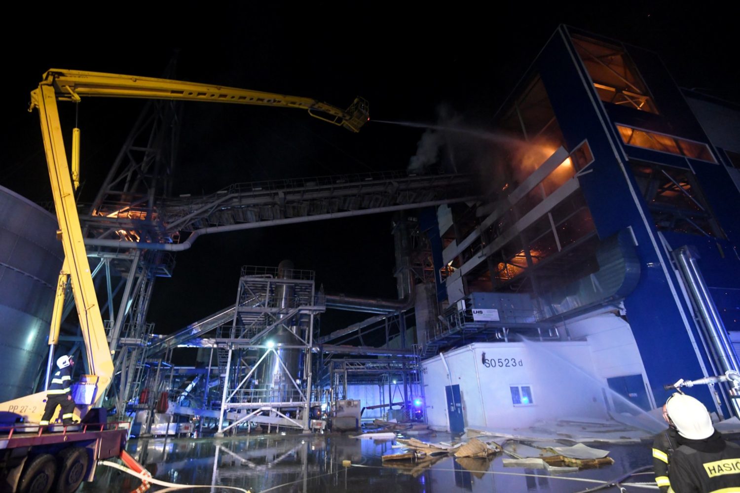 Požiar v Malackách