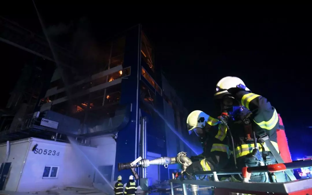 Požiar v Malackách