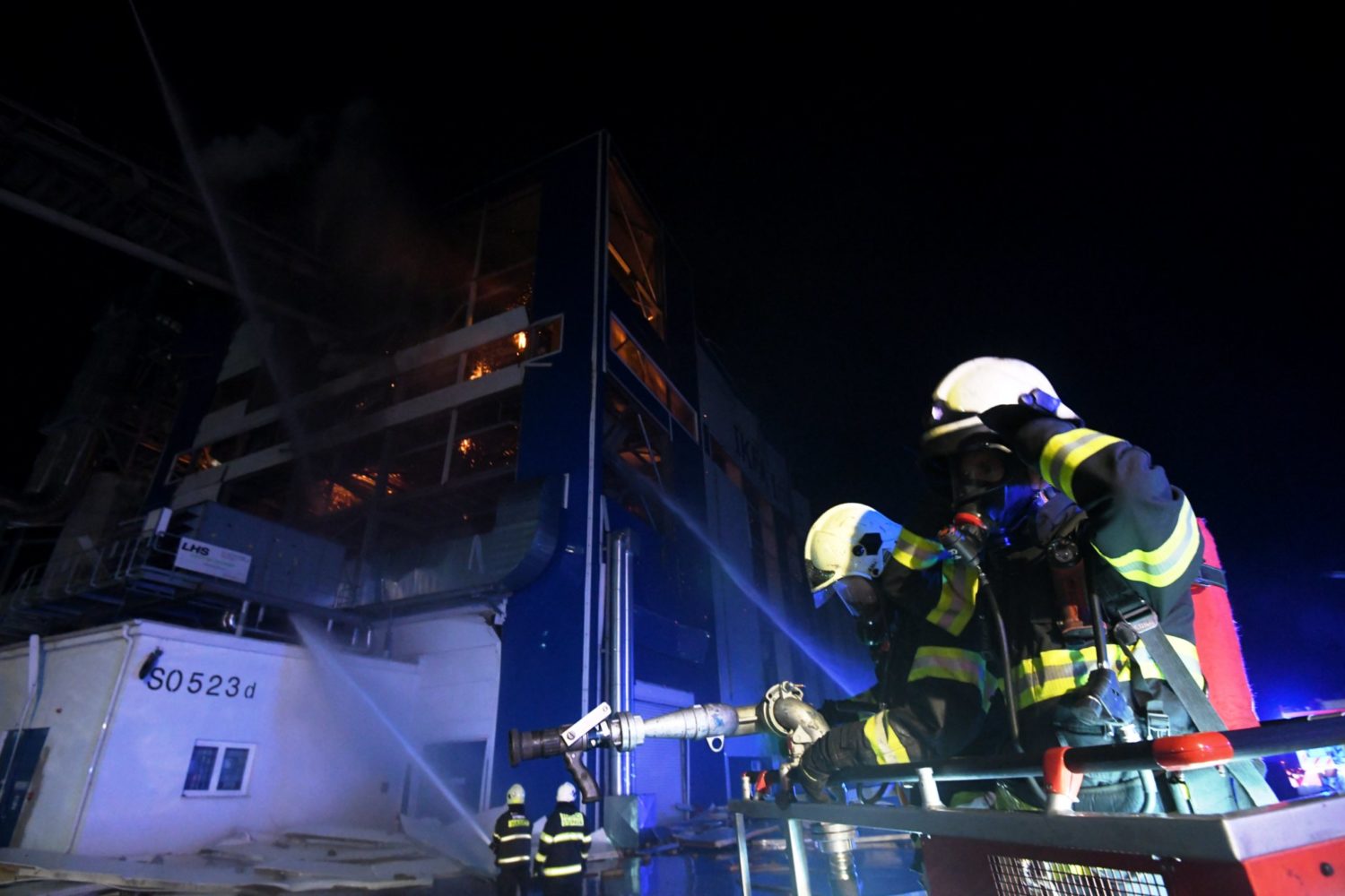 Požiar v Malackách