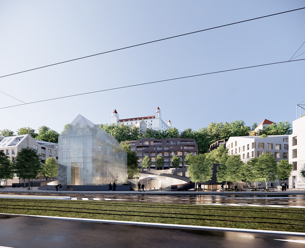Developer ukázal víťazný návrh na budúcu podobu bratislavskej Vodnej veže