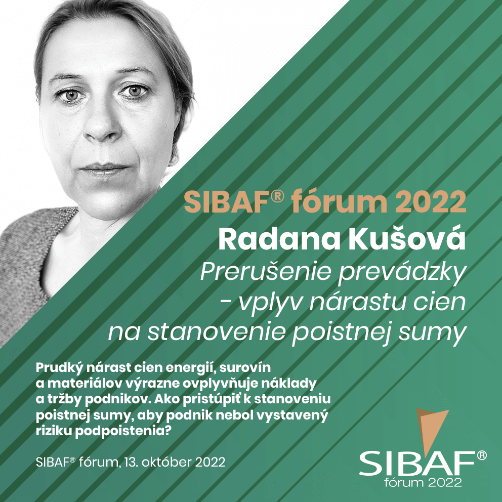 Vyberáme z programu SIBAF® fóra 2022: Regresné právo v PZP a stanovenie poistnej sumy v meniacich sa životných podmienkach