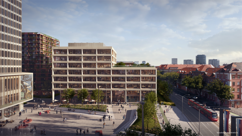 Novému Istropolisu budú dominovať kancelárske budovy. Štát nechce podporiť výstavbu kultúrnej sály