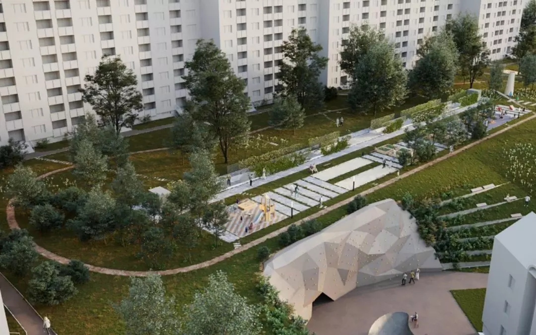 parkovací dom na Hlinách Trnava