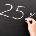 daň 25 percent za rok 2023