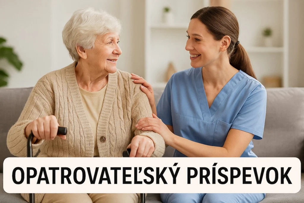 Opatrovateľský príspevok od júla 2025