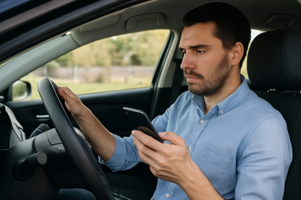 Vodičský v mobile v zahraničí