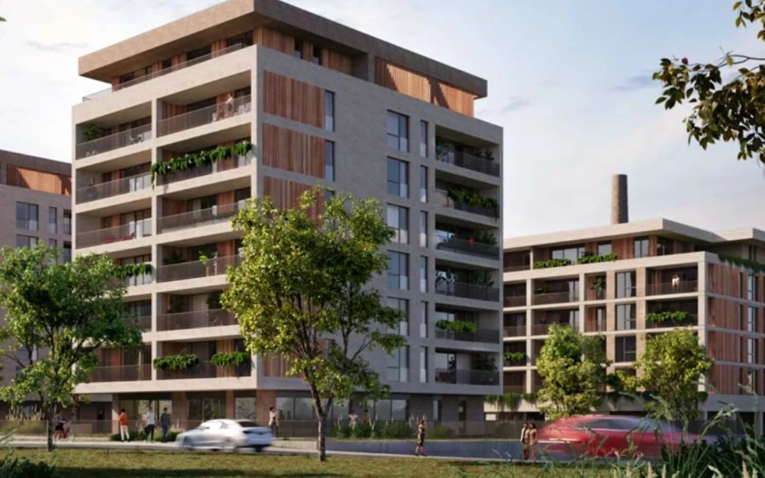 Stovky nových bytov a námestie. Vo Zvolene rastie na mieste mäsokombinátu nová štvrť. Stavia ju známy podnikateľ