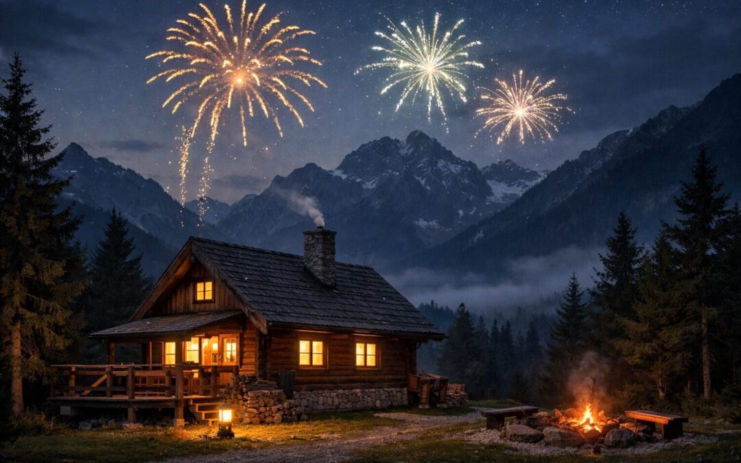 Silvester na chate zvyšuje riziko požiaru