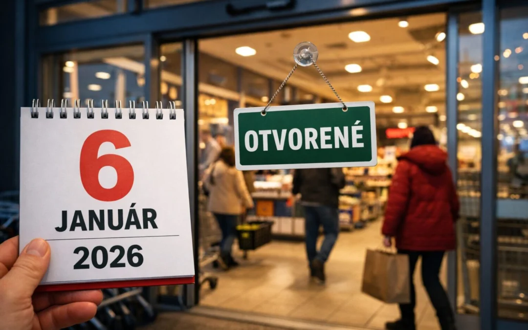 Otvorené obchody 6. januára 2026