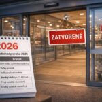 zatvorené obchody 2026