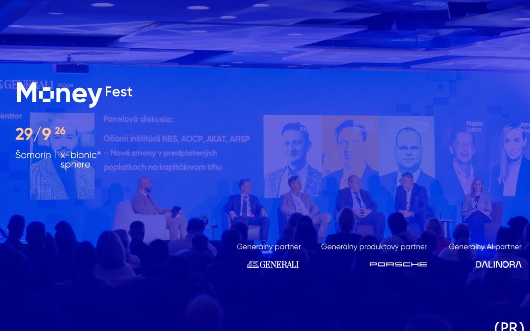Program MoneyFestu 2026 naberá jasné kontúry. Zvýhodnené vstupenky platia už len do 30. júla